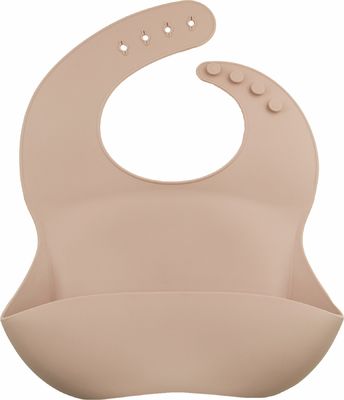 Suavidad segura del silicón del babero ajustable del colector para la alimentación de los niños del bebé