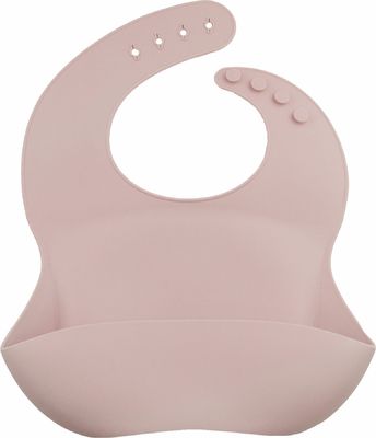 Suavidad segura del silicón del babero ajustable del colector para la alimentación de los niños del bebé