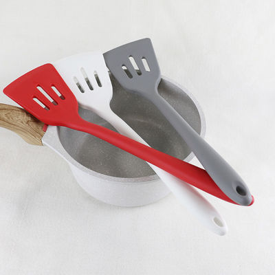Pala libre del pote del sistema del artículos de cocina del silicón de BPA con el logotipo modificado para requisitos particulares