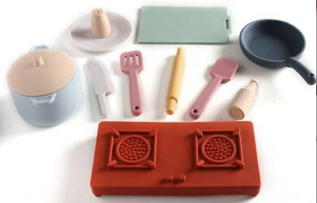 NUEVO bebé de la LLEGADA 2023 que juega la categoría alimenticia libre de BPA que cocina sistemas del regalo del juguete del silicón de la cocina