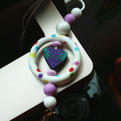 La aduana de la fábrica de BSCI imprimió focals del silicón que el bebé no tóxico gotea BPA libre - caja fuerte y diversión para los niños