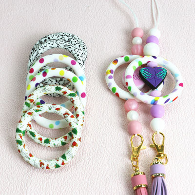 La aduana de la fábrica de BSCI imprimió focals del silicón que el bebé no tóxico gotea BPA libre - caja fuerte y diversión para los niños