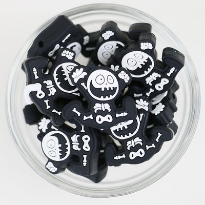 La dentición segura del silicón del 100% gotea no tóxico para los bebés y embroma gotas focales del silicón de DIY Halloween