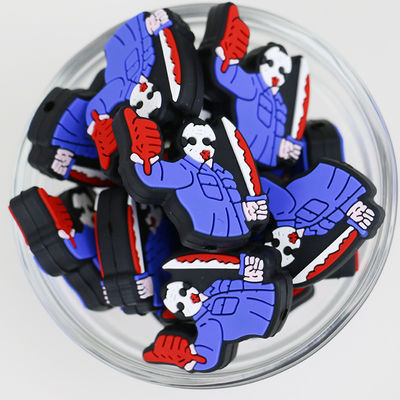 La dentición segura del silicón del 100% gotea no tóxico para los bebés y embroma gotas focales del silicón de DIY Halloween