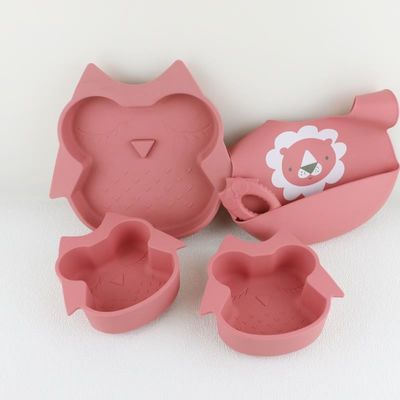 Gama a prueba de calor -40℃~230℃ de Set Safe Temperature del lavaplatos del cuenco del silicón