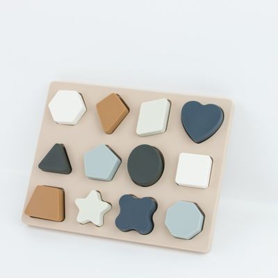 Puzzle de silicona no tóxico con diseño aleatorio - seguridad garantizada