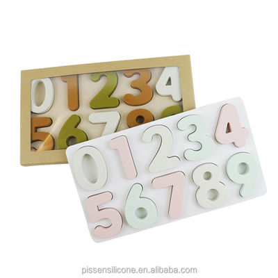 Puzzle de silicona de alta flexibilidad de calidad no tóxica y diversión combinada
