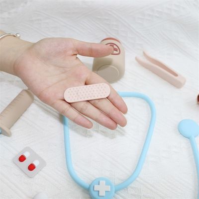 Juguetes de silicona para bebés ODM Eco-friendly MOQ 100 BPA gratis para niños Kit médico de silicona