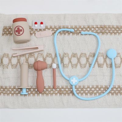 Juguetes de silicona personalizados para bebés Función Doctor Juego de roles Niños Enfermeras Juegos de roles