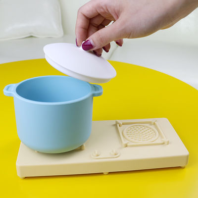BPA libre Silicone Niños juguetes de juego Educación preescolar Silicone Puzzle juguetes para niños