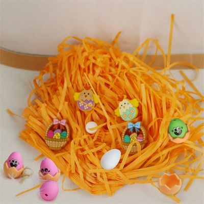 Perlas para dientes de silicona con diseño de impresión personalizado huevos de Pascua 3D de silicona con focos de concha
