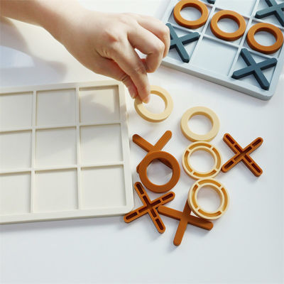 Por mayor Puzzles de silicona XO personalizados con logotipo de marca para bebés