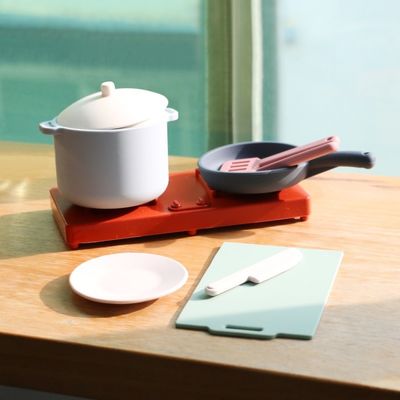 Fábrica Nueva llegada Fingir juego juego juguetes de cocina Montessori Educación Silica Gel de cocina juguete de silicona