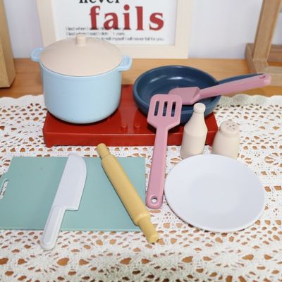 Fábrica Nueva llegada Fingir juego juego juguetes de cocina Montessori Educación Silica Gel de cocina juguete de silicona