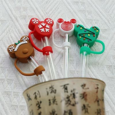 Fabrica de venta al por mayor y personalizado de silicona Bpa libre de grados alimenticios de silicona de paja Topper Sombreros de tapa para las pajitas de beber