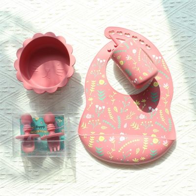 Bebido de silicona impermeable y resistente a manchas - Resistente a la confusión - Tiempo de comida gratis