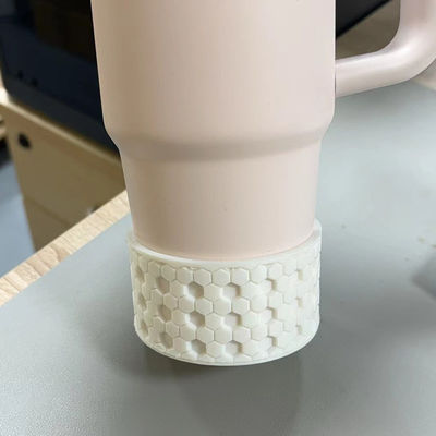 Taza de silicona 3D personalizada Botella de botella para parachoques Manga para 20 30 40 onzas Tumbler con tapa de taza de silicona