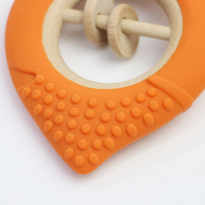 Fábrica de zanahorias Bebé Bpa Gratis Mayorista juguetes de silicona para dientes para bebés Bpa Gratis Dientes de forma para bebés tamaño perfecto para la mano pequeña