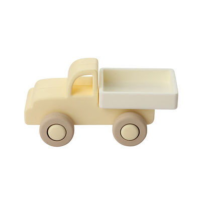 Grado alimenticio Silicona juguete para dientes de bebé para molares Juguetes para bebés 3+ Grado alimenticio Silicona Tractor para automóviles Silicona Juguetes para niños