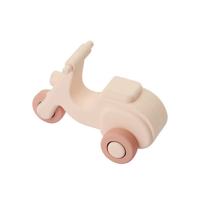 Grado alimenticio Silicona juguete para dientes de bebé para molares Juguetes para bebés 3+ Grado alimenticio Silicona Tractor para automóviles Silicona Juguetes para niños