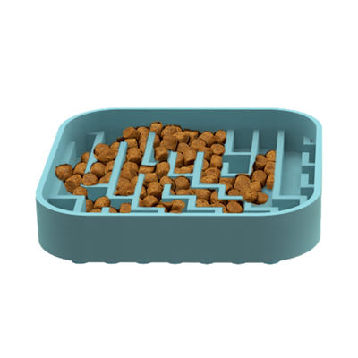 Compras al por mayor Cuencos ecológicos para mascotas Alimentos para perros gatos Alimentos para perros lentos Alimentos para gatos antiasfixiantes Cuencos para perros que comen lentamente