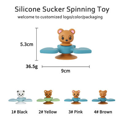 Juguetes de mesa de baño de agua de silicona para bebés sin moho Juguetes de baño para bebés Regalos OEM / ODM