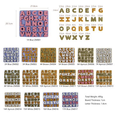 Nuevo diseño Puzzle de silicona 3D Jigsaw juguetes para bebés para recién nacidos Puzzle Montessori Cognitivo juegos de mesa de juego de educación temprana