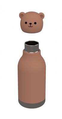 Logotipo de dibujos animados personalizados Taza de termoso de silicona Tumbler Reposición de tapas Prueba de derrame Resistente a salpicaduras Tazas para tazas