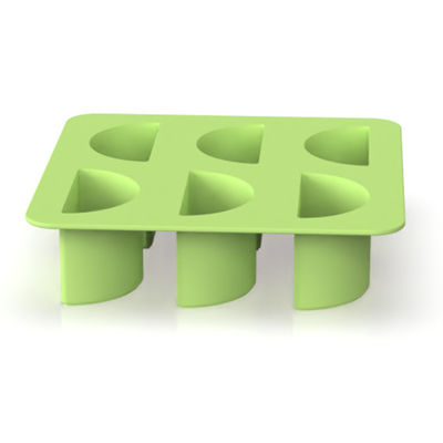 bandeja de cubo de hielo redondo libre de BPA libre de BPA con tapa y contenedor fácil de liberar molde de hielo molde de cubo para bolas de hielo