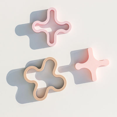 NUEVO suave 100% de silicona juguetes multifuncionales para bebés suma sustracción multiplicación y división símbolos conjuntos de rompecabezas de silicona