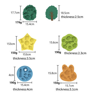 PAISEN bandeja de congelador de silicona con tapa Contenedor perfecto para almacenar alimentos para bebés alimentos vegetales puré de frutas y leche materna