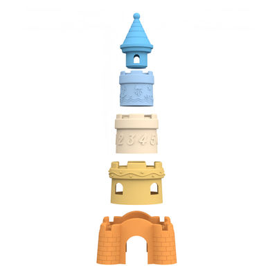 Fabricante de silicona diseño personalizado de moldes privados y mayoristas disponibles diseño de silicona castillo torre de bloqueo de juguetes