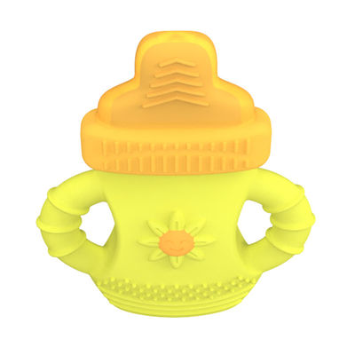 Diseño sensorial suave Dientes sensoriales Chichar juguetes para bebés Dientes de bebé llenos de agua Fríos Masajes Dolor en las encías juguetes para niños pequeños