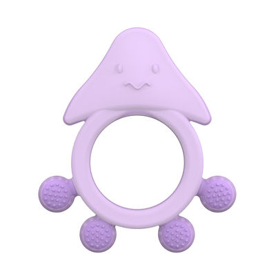 Diseño sensorial suave Dientes sensoriales Chichar juguetes para bebés Dientes de bebé llenos de agua Fríos Masajes Dolor en las encías juguetes para niños pequeños
