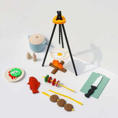 Juguete de cocina de barbacoa con juego de cocina de cocina de cocina de cocina de cocina de cocina para niños