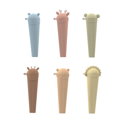 Moldes de silicona para helados con forma de animal lindo – Sin BPA, aptos para lavavajillas para paletas caseras