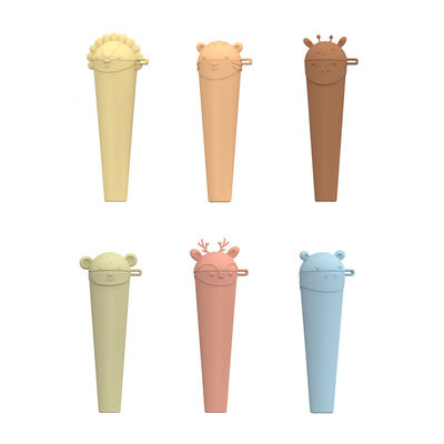 Moldes de silicona para helados con forma de animal lindo – Sin BPA, aptos para lavavajillas para paletas caseras