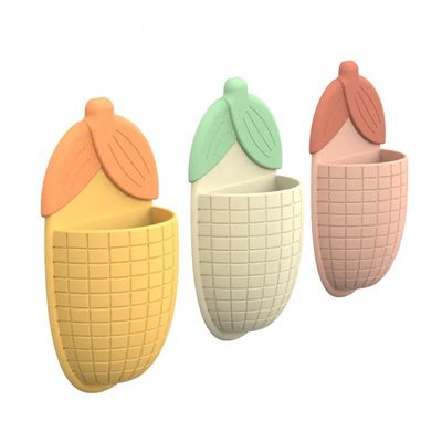 Di adiós a los contadores de baño desordenados con este soporte de maíz y pasta de dientes de silicona 100% silicona