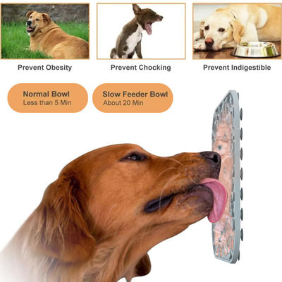 PAISEN Custom Silicona de mascotas para perros Lick Pad Mat fácil de limpiar vaso de succión para la alimentación saludable de los perros gatos platos de mascotas alimentadores