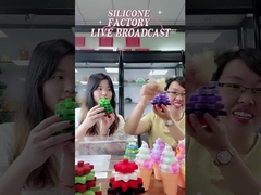 Babe Soft Silicone Stacking Rings bloquea con forma del árbol de navidad