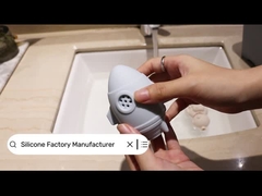 juego de baño de silicona con color claro